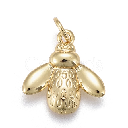 Brass Pendants ZIRC-M108-59G-1