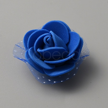 3D Foam Rose Ornament Accessories DIY-WH0304-623M-1