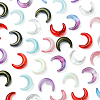 20Pcs Gradient Color Handmade Lampwork Beads LAMP-FS0001-17-9