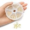 1 Box Iron Open Jump Rings Set IFIN-YW0001-44G-5