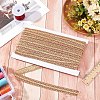 Polyester Braided Lace Trims WCOR-WH0001-04E-4