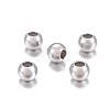 201 Stainless Steel Beads X-STAS-P238-02P-03-1