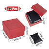 Square Paper Watch Storage Boxes CON-WH0087-30C-2