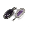 Natural Amethyst Pendants G-I370-07AS-06-2