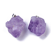 Natural Amethyst Pendants X-G-G779-01P-2