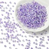 70G Transparent Spray Painted Glass Beads EGLA-YW0005-30A-1