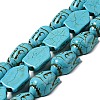 Synthetic Turquoise Beads X-TURQ-G119-20x29mm-08-1