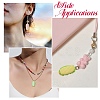 40Pcs 8 Colors Resin Pendants RESI-CJ0004-50-7