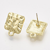 Alloy Stud Earring Findings PALLOY-S121-125-1