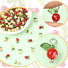 120Pcs 3 Colors Acrylic Pendants OACR-SC0002-58-3