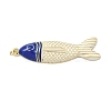 Brass Enamel Big Pendants KK-G555-23G-2