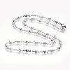 Non-Tarnish 304 Stainless Steel Chain Necklaces STAS-P164-26P-1