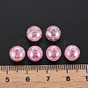 Transparent Crackle Acrylic Beads MACR-S373-66-L04-5
