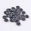 2-Hole Flat Round Resin Sewing Buttons for Costume Design BUTT-E119-20L-01-1