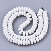 Handmade Frosted Lampwork Beads Strands LAMP-T007-10L-2