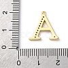 Rack Plating Brass Micro Pave Cubic Zirconia Pendant KK-H449-76G-19-4