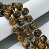 Natural Tiger Eye Beads Strands G-Q010-A09-01-2