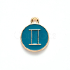 Alloy Enamel Pendants ENAM-S124-01B-05I-2