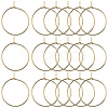 150Pcs 316 Surgical Stainless Steel Hoop Earring Findings STAS-SC0007-18-1