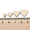 100Pcs MDF Sheets WOOD-G028-04-3