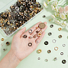 240Sets 12 Styles Brass Grommet Eyelet Findings KK-BC0012-01-3