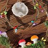 Moon & Star Natural Gemstome Hanging Suncatchers RN-CBA387D-03G-3