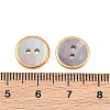 Golden Edge Naturl Black Lip Shell Button SH-CBA0ED6-01A-3