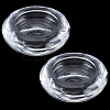 2Pcs Glass Candle Cups AJEW-SC0004-47B-1