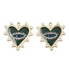 Printed Alloy Pendants ENAM-S016-69C-1