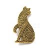 Persian Cat Alloy Brooches JEWB-Q004-03AG-5