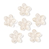 Transparent Spray Paint Glass Beads GLAA-Z011-07D-1
