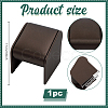 Desktop Imitation Leather Single Watch Holder ODIS-WH0007-64B-2