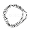 Electroplate Synthetic Non-magnetic Hematite Beads Strands G-E602-04D-2