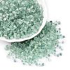 6/0 Transparent Inside Colours Glass Seed Beads SEED-N006-003C-1