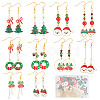 Christmas Earring Making Kit DIY-SC0021-83-1