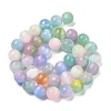 Natural Selenite Beads Strands G-Q162-A01-01C-01-3