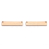 Brass Links Connectors KK-E785-37RG-1