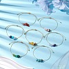 7Pcs 7 Styles Natural & Synthetic Mixed Gemstone Braided Bead Bracelets Set BJEW-JB11034-2