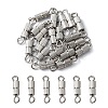 20 Sets Brass Screw Clasps IFIN-YW0001-57P-1