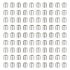 90Pcs 925 Sterling Silver Spacer Beads FIND-PH0059-78C-1
