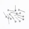 Tarnish Resistant 304 Stainless Steel Stud Earring Settings STAS-H376-96-1