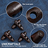 Rice Wooden Buttons BUTT-WH0020-14-7