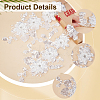 2Pcs 2 Styles 3D Flower Polyester Embroidery Sew on Appliques DIY-CY0001-03A-6