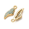 Ocean Synthetic Turquoise Pendants GG-CBAE681-18G-2