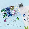 DIY Bling Star & Snowflake Earring Making Kit DIY-YW0006-56-5