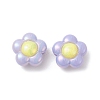 UV Plating Acrylic Beads X-PACR-R249-07-2