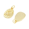 Rack Plating Brass Pendants KK-C056-06G-2