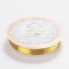 Round Copper Jewelry Wire X-CW0.2mm007-2
