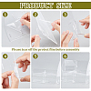 2-Tier 4 Slots Transparent Acrylic Makeup Face Mask Organizers ODIS-WH0002-66-4