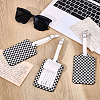 3Pcs PU Leather Luggage Tag AJEW-ME0002-25-4